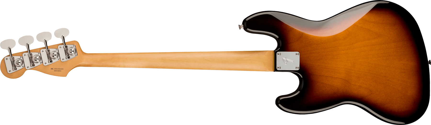 Fender Jazz Bass Gold Foil Ltd Mex Eb - 2-color Sunburst - Basse Électrique Solid Body - Variation 1