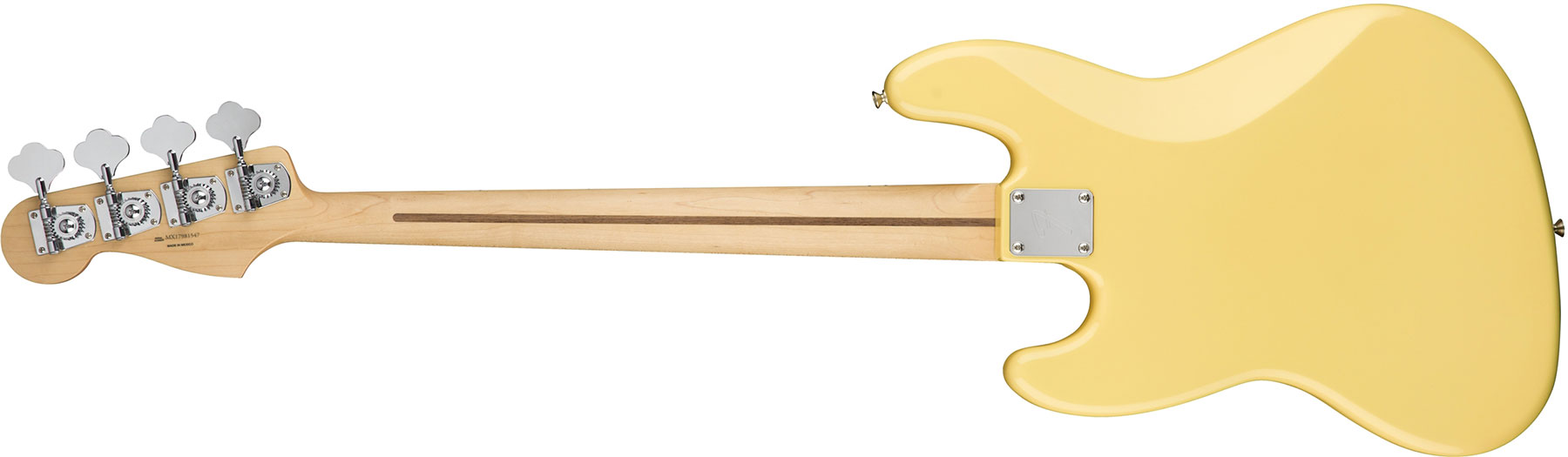 Fender Jazz Bass Player Mex Mn - Buttercream - Basse Électrique Solid Body - Variation 1