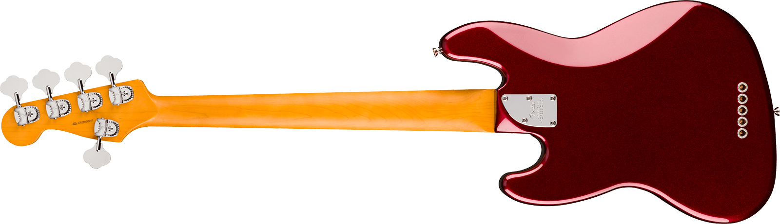 Fender Jazz Bass V American Pro. Usa 5c Mn - Oxblood - Basse Électrique Solid Body - Variation 1