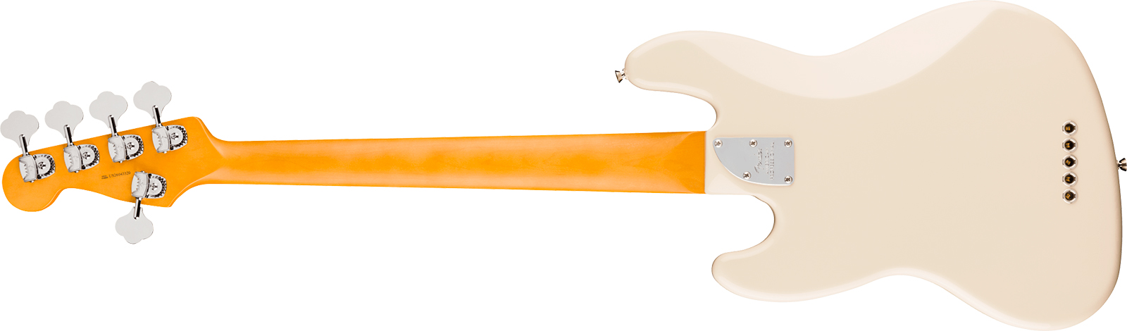 Fender Jazz Bass V American Pro. Usa 5c Rw - Olympic White - Basse Électrique Solid Body - Variation 1