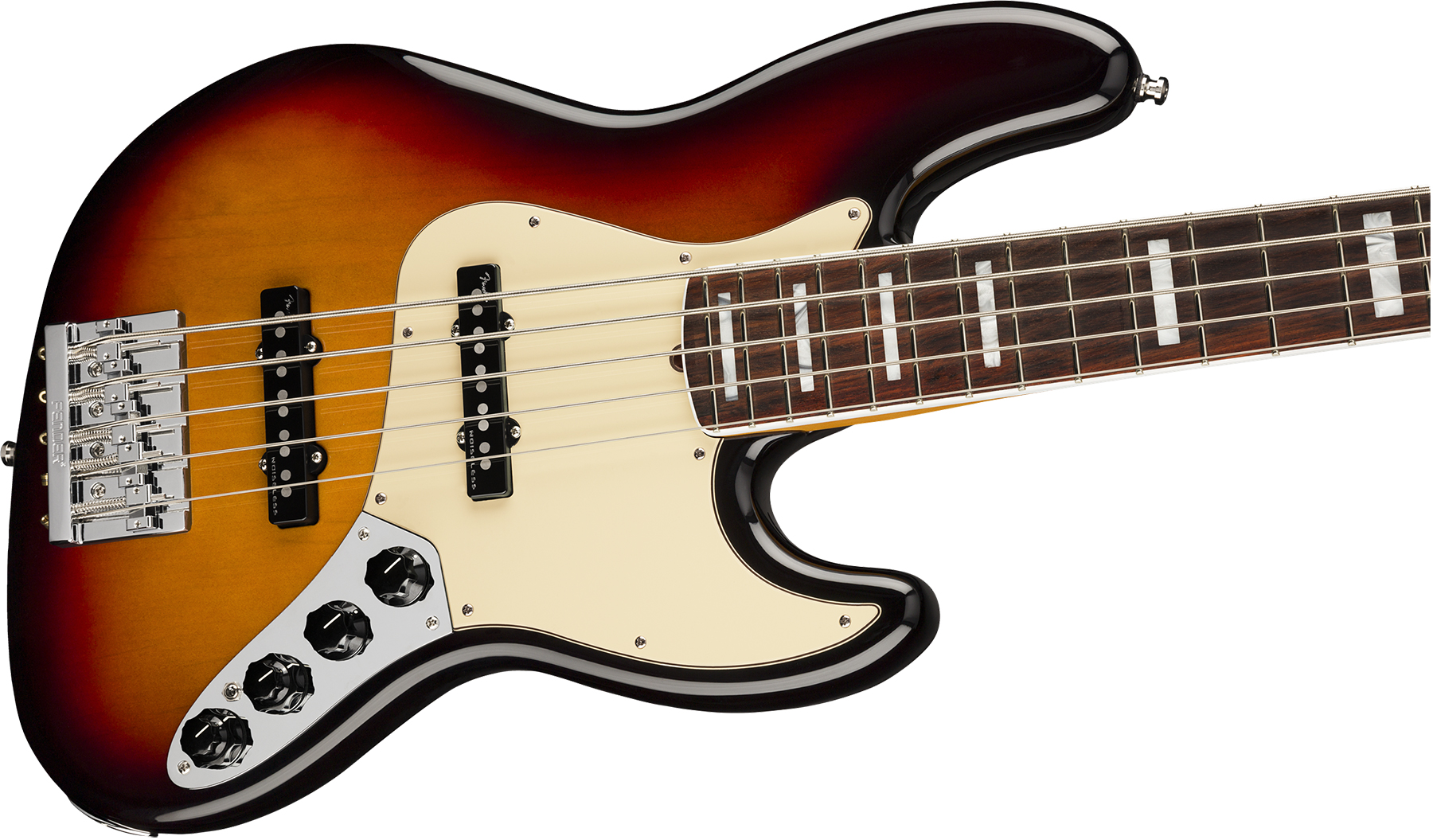 Fender Jazz Bass V American Ultra 2019 Usa 5-cordes Rw - Ultraburst - Basse Électrique Solid Body - Variation 2