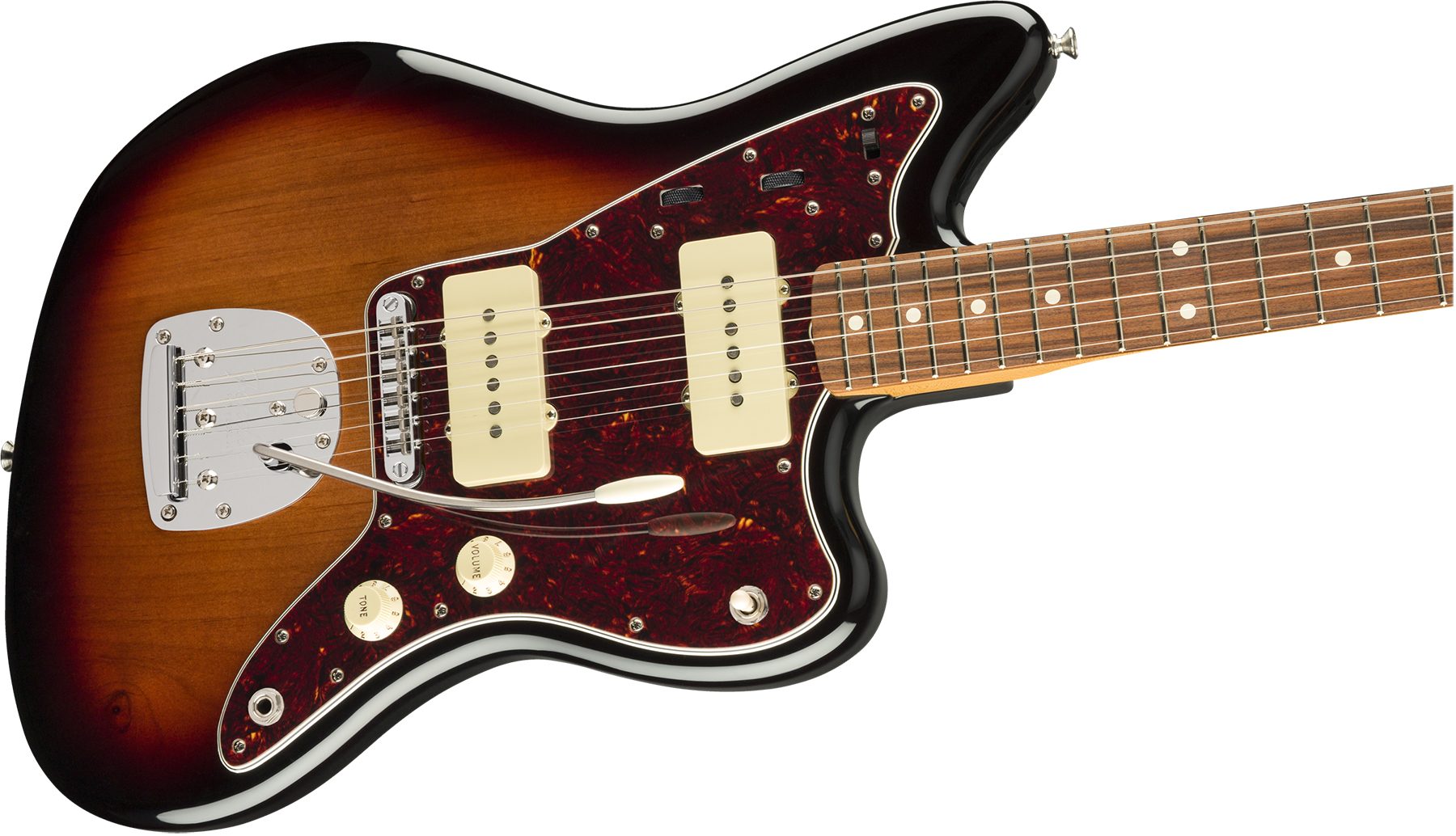 Fender Jazzmaster 60s Vintera Modified Mex Pf - 3-color Sunburst - Guitare Électrique RÉtro Rock - Variation 2