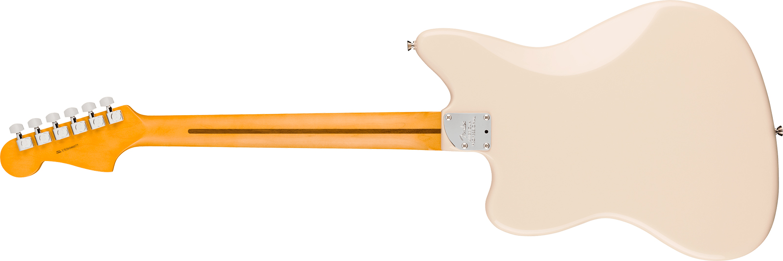 Fender Jazzmaster American Pro. Usa  2s Trem Rw - Olympic White - Guitare Électrique RÉtro Rock - Variation 1