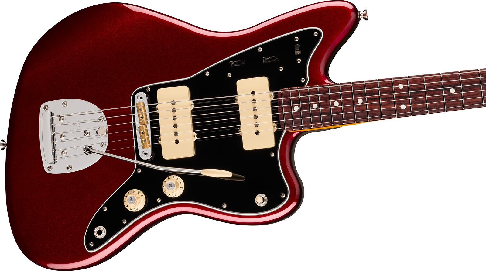 Fender Jazzmaster American Pro. Usa  2s Trem Rw - Oxblood - Guitare Électrique RÉtro Rock - Variation 2