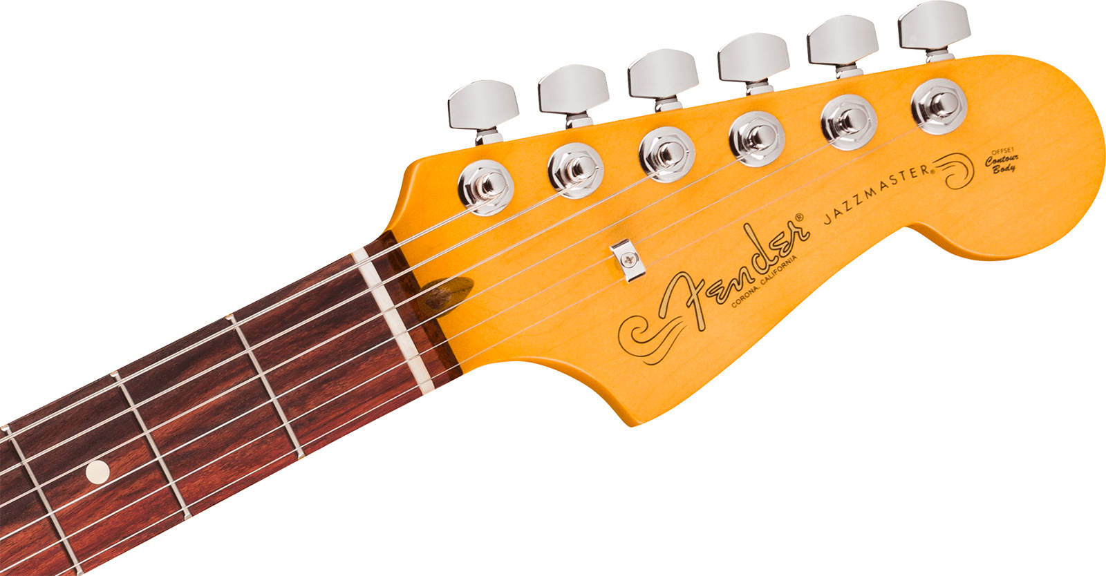 Fender Jazzmaster American Pro. Usa  2s Trem Rw - Olympic White - Guitare Électrique RÉtro Rock - Variation 3