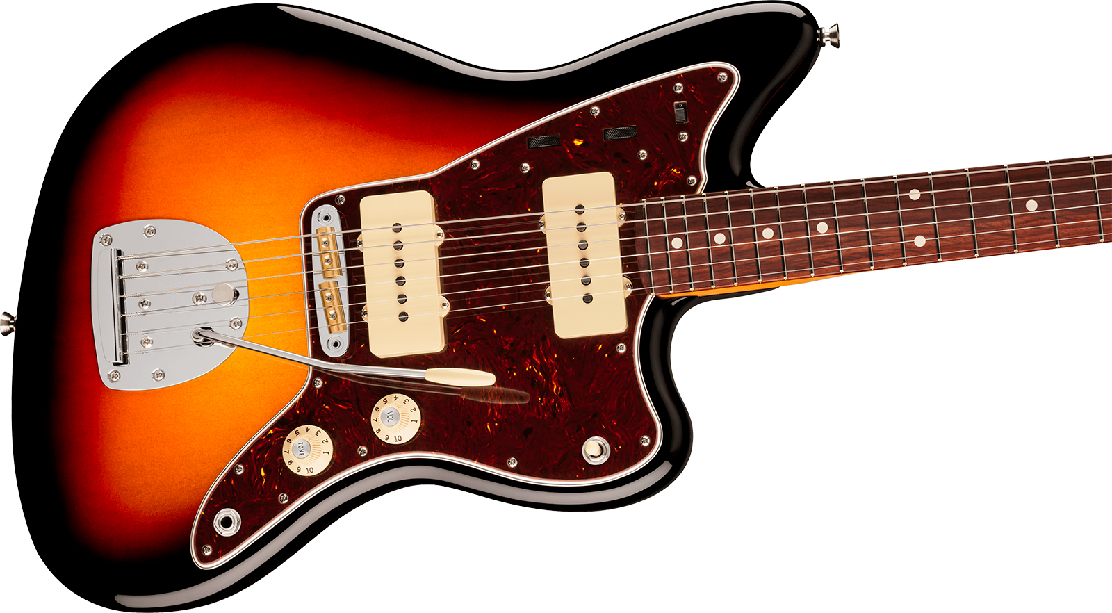 Fender Jazzmaster American Professional 2026 Trem 2s Rw - 3-color Sunburst - Guitare Électrique RÉtro Rock - Variation 2