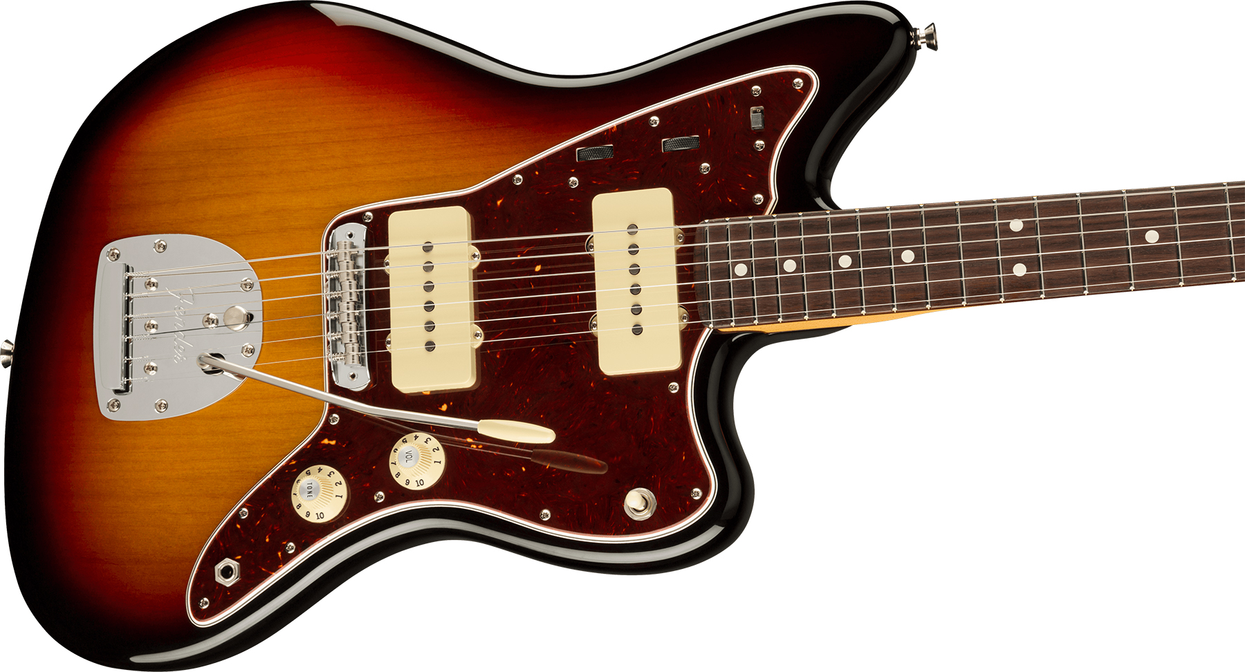 Fender Jazzmaster American Professional Ii Usa Rw - 3-color Sunburst - Guitare Électrique RÉtro Rock - Variation 2