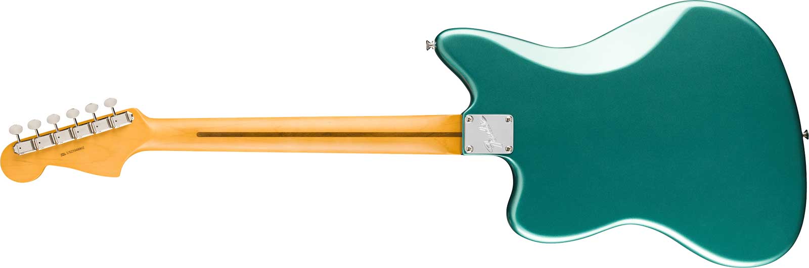 Fender Jazzmaster Classic American Pro Usa 2s Trem Rw - Faded Sherwood Green Metallic - Guitare Électrique RÉtro Rock - Variation 1