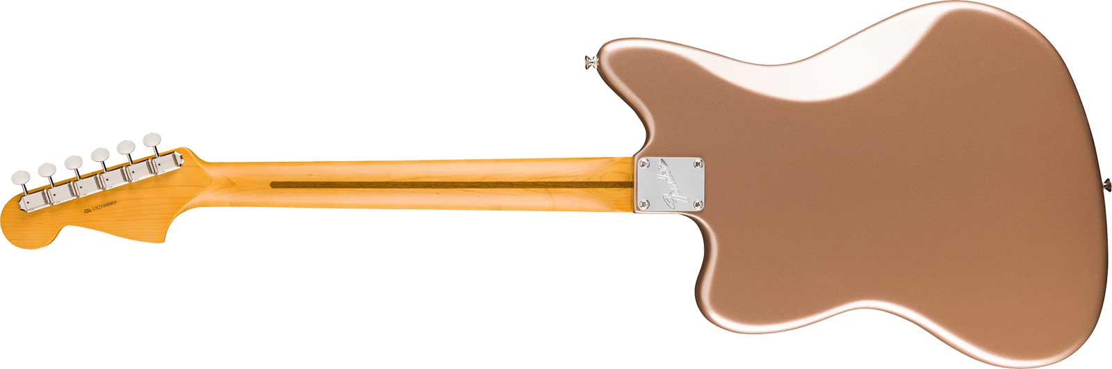 Fender Jazzmaster Classic American Pro Usa 2s Trem Rw - Faded Firemist Gold - Guitare Électrique RÉtro Rock - Variation 1