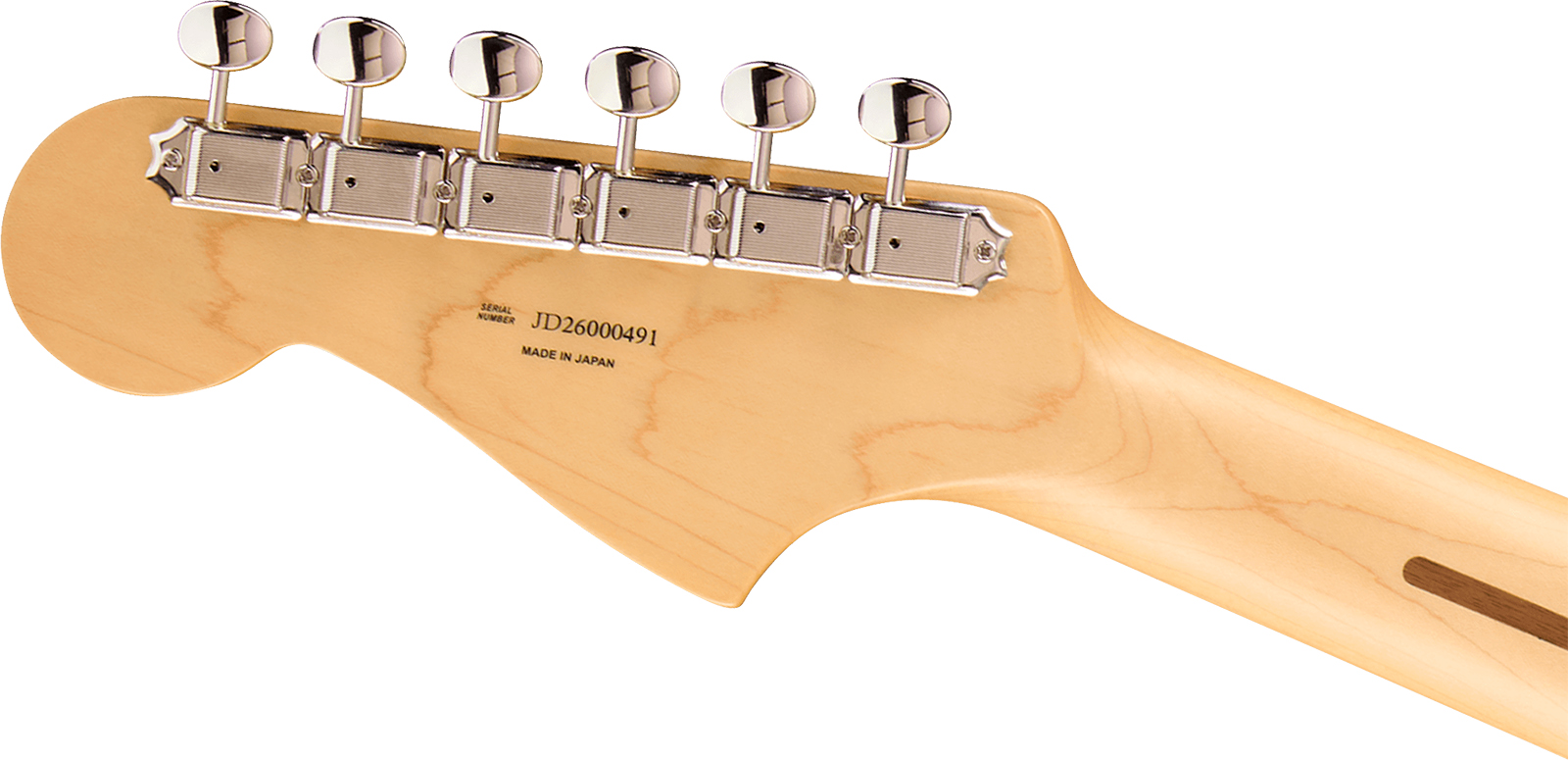 Fender Jazzmaster Hybrid Ii Mij Ltd Jap 2s Trem Rw - Satin Arctic White - Guitare Électrique RÉtro Rock - Variation 3