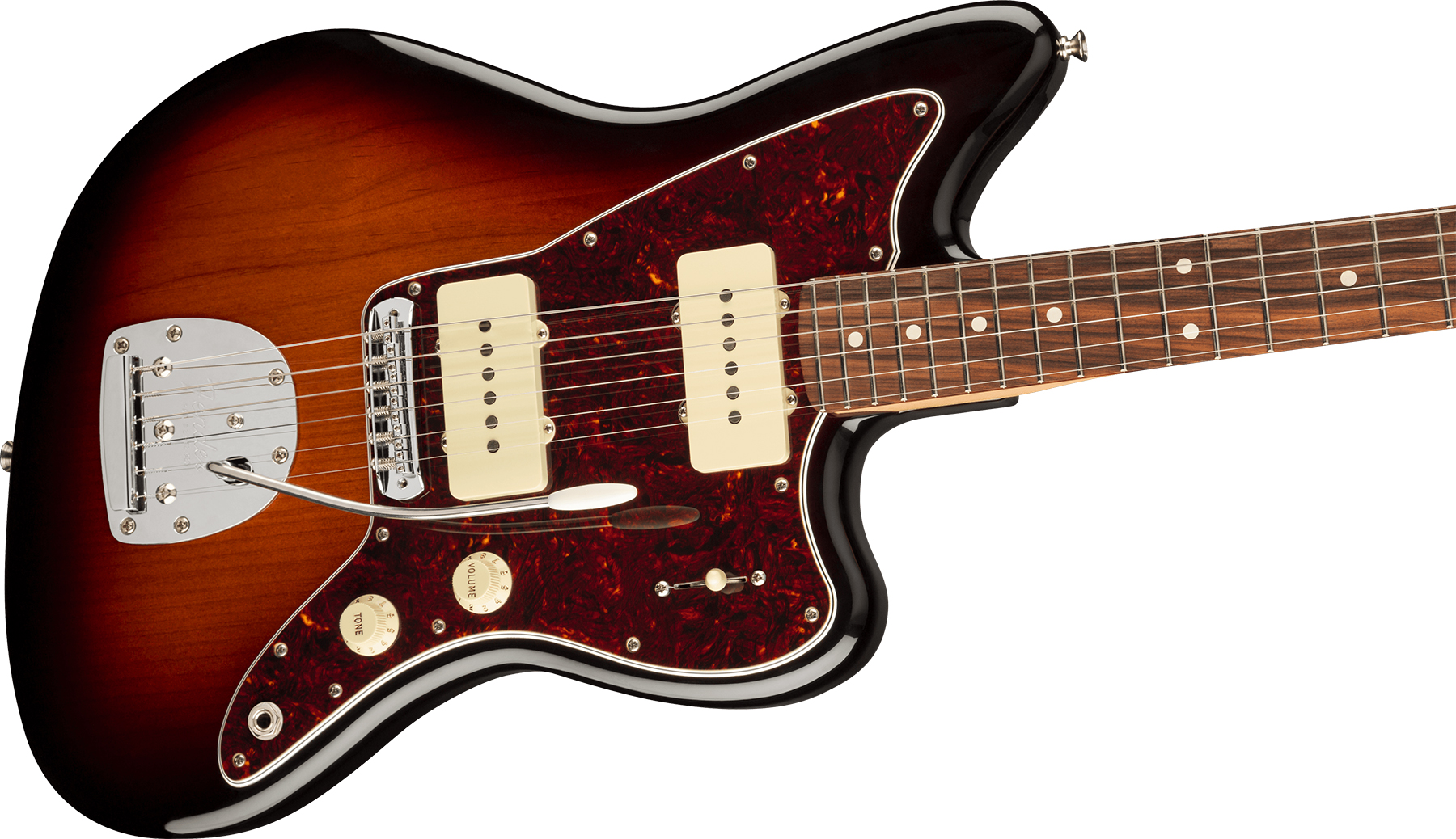 Fender Jazzmaster Player Ltd 2s Trem Pf - 3-color Sunburst - Guitare Électrique RÉtro Rock - Variation 2