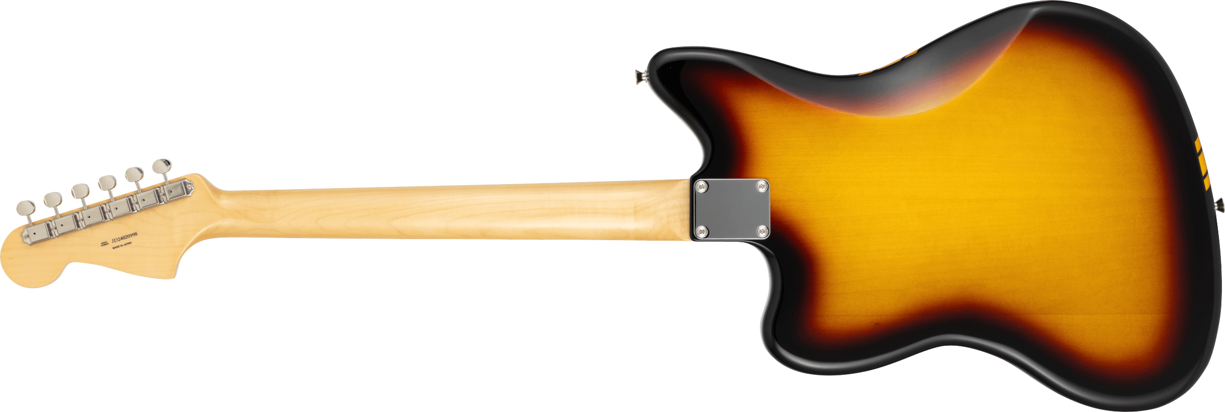 Fender Jazzmaster Traditional 60s Mij Trem 2s Rw - Competition 3-color Sunburst / Aged Natural - Guitare Électrique RÉtro Rock - Variation 1