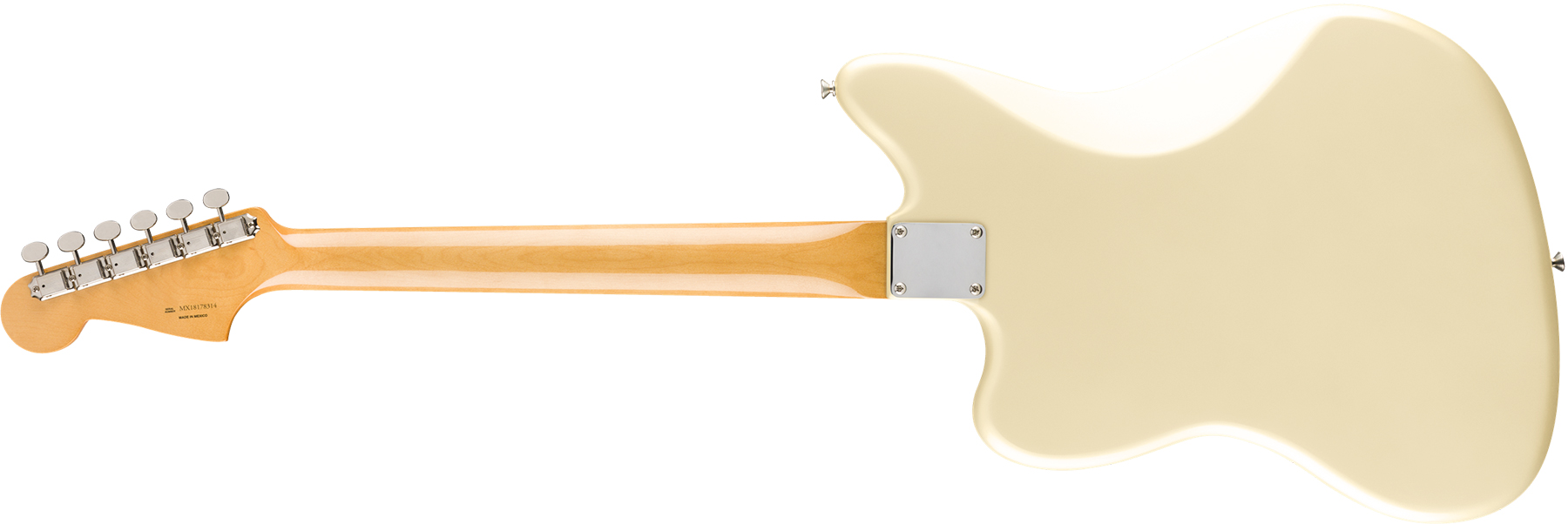 Fender Jazzmaster Vintera 60 Pf Mhc - Olympic White - Guitare Électrique RÉtro Rock - Variation 1