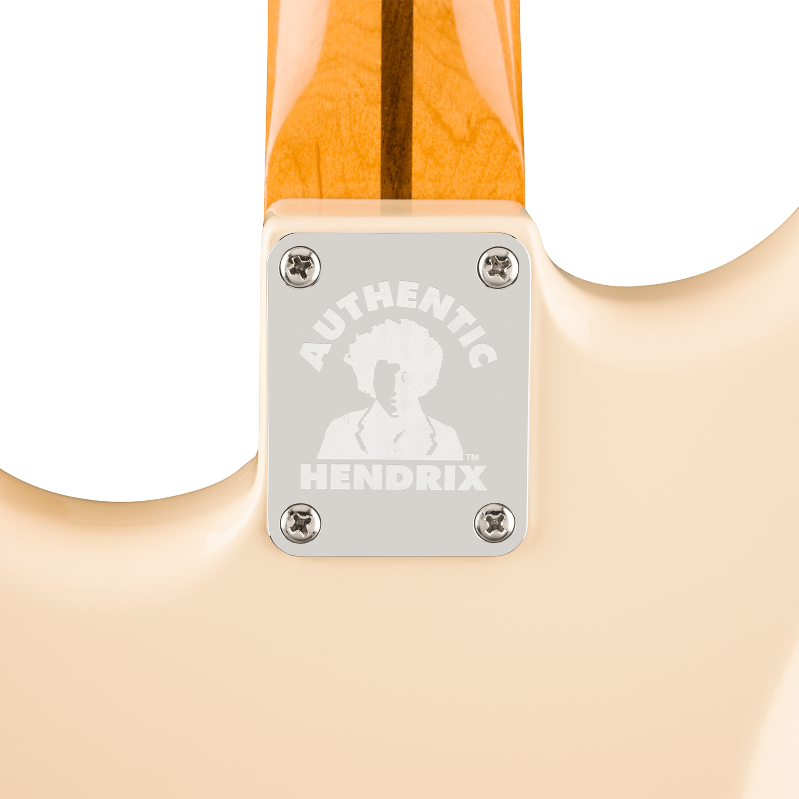 Fender Jimi Hendrix Strat Mex Signature 3s Trem Mn - Olympic White - Guitare Électrique Forme Str - Variation 9