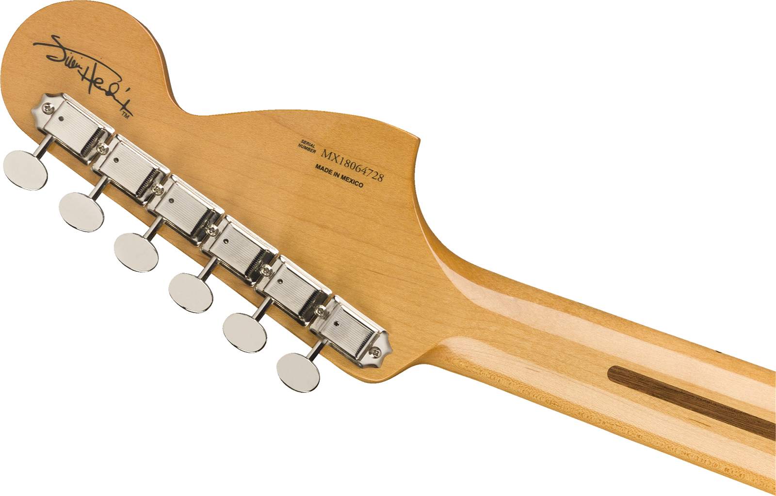 Fender Jimi Hendrix Strat Mex Signature 3s Trem Mn - 3-color Sunburst - Guitare Électrique Forme Str - Variation 3