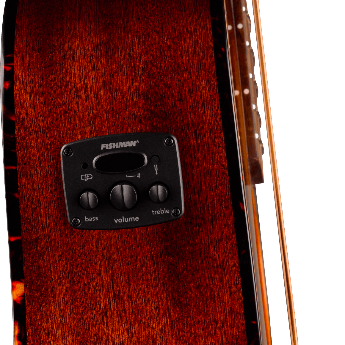 Fender Kingman Bass Deluxe Ce California Cw Shsc Epicea Acajou Noy - Honey Sunburst - Basse Acoustique - Variation 3