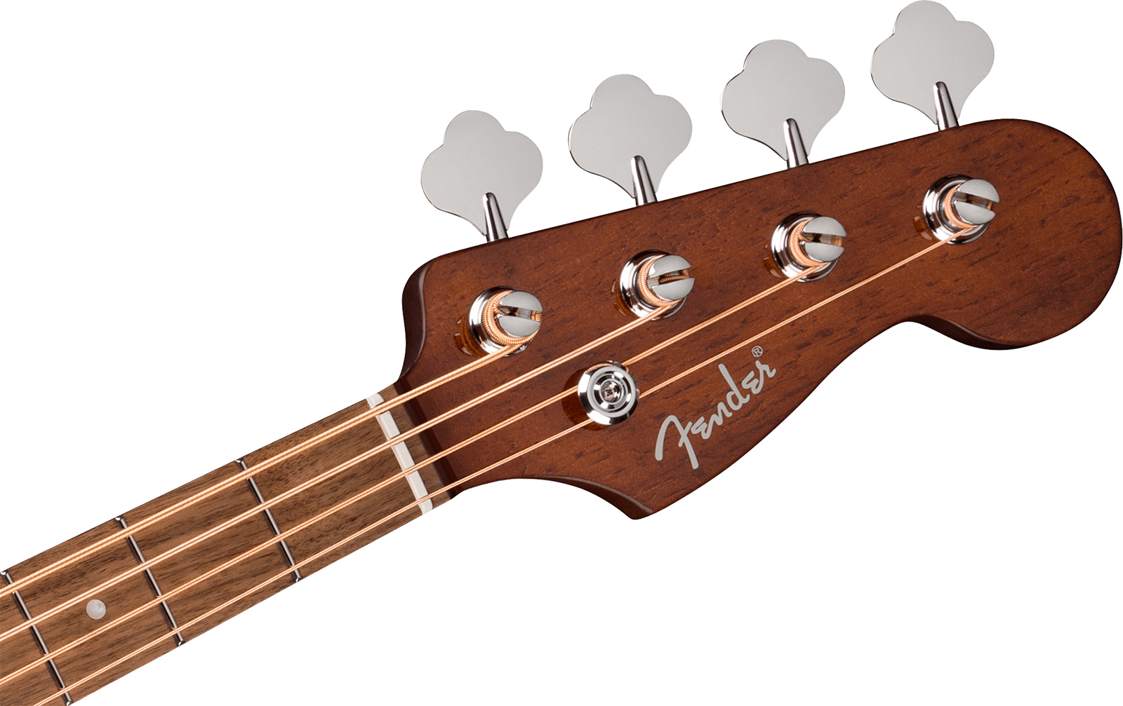 Fender Kingman Bass Deluxe Ce California Cw Shsc Epicea Acajou Noy - Black - Basse Acoustique - Variation 4