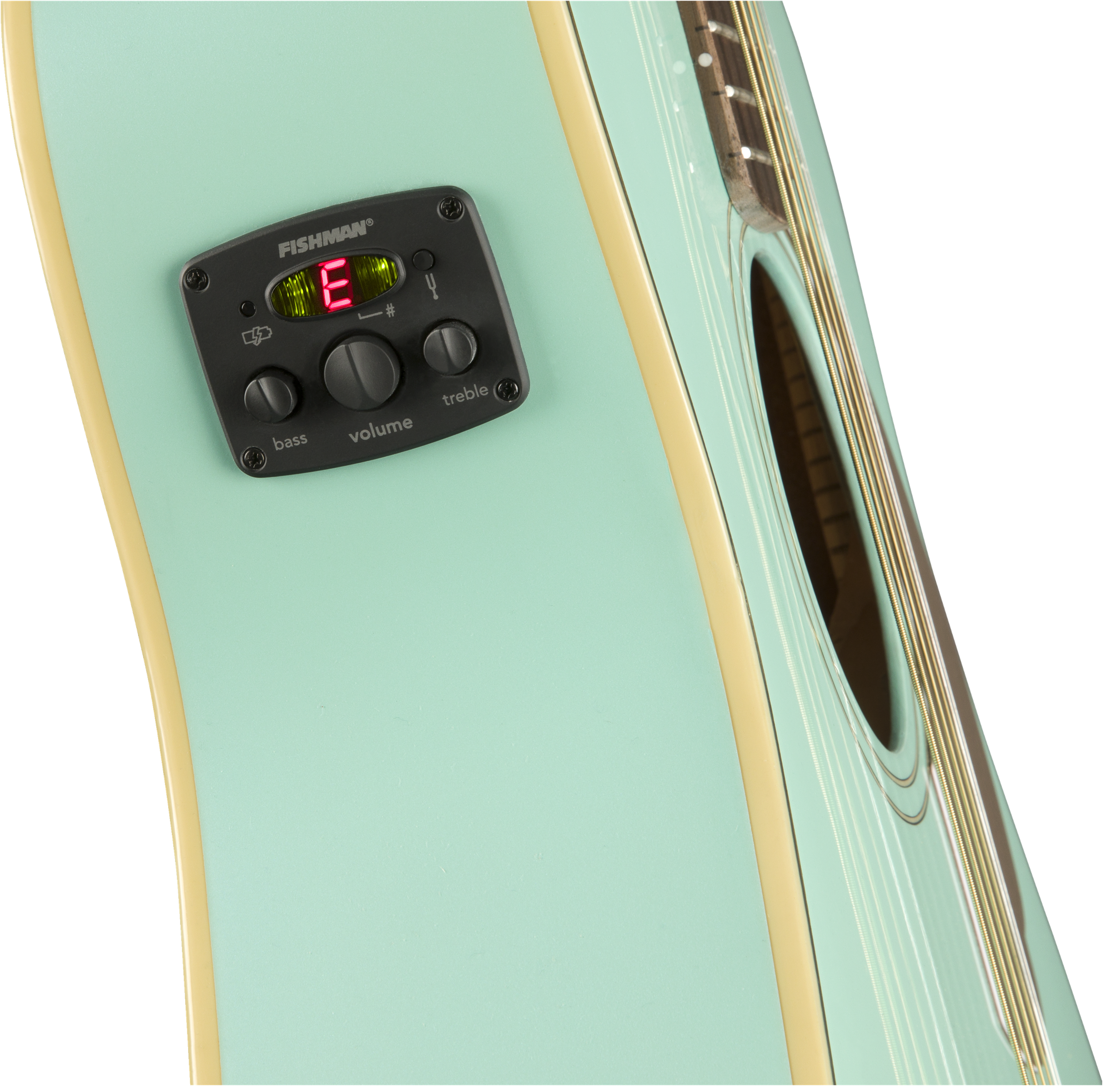 Fender Malibu Player Concert Epicea Acajou Wal - Aqua Splash - Guitare Acoustique - Variation 3