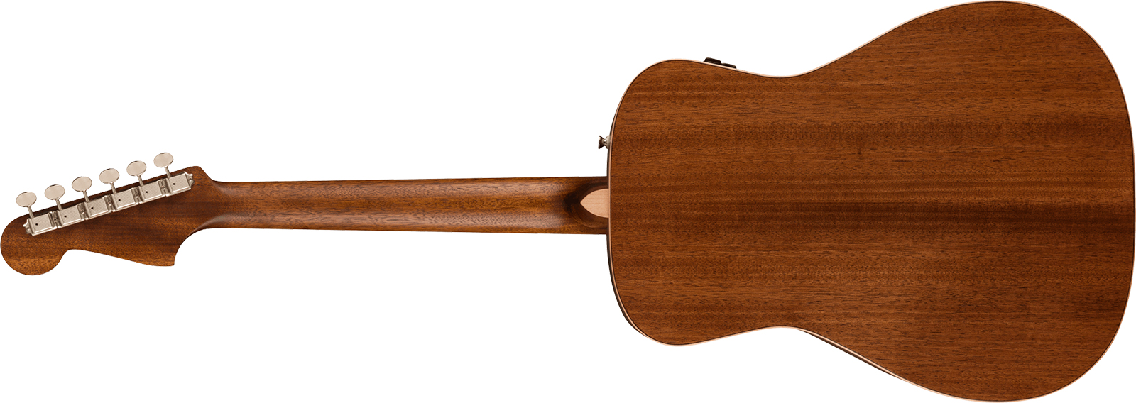 Fender Malibu Special California Parlor Tout Okoume Pf - Natural Satin - Guitare Electro Acoustique - Variation 1