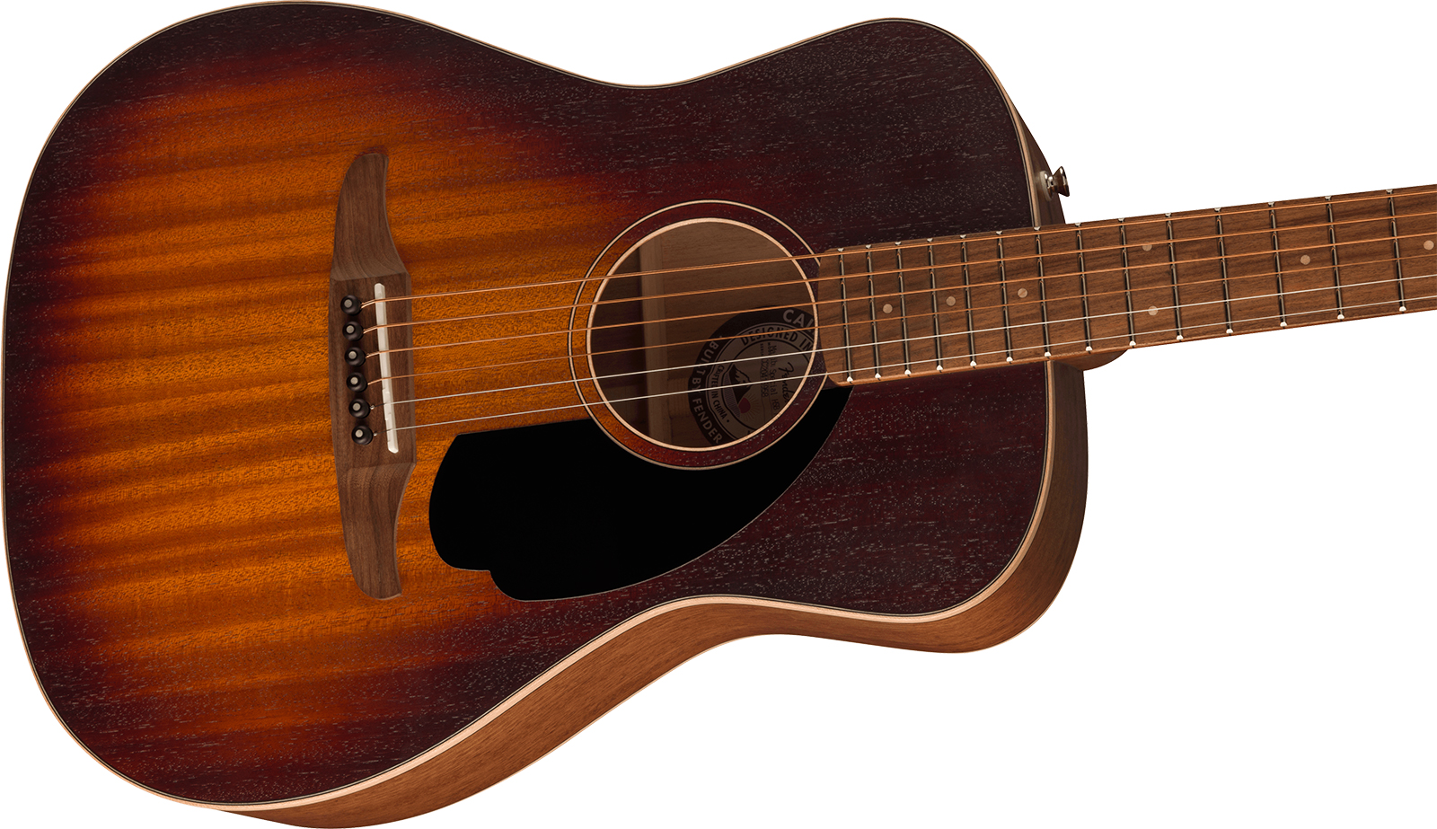 Fender Malibu Special California Parlor Tout Okoume Pf - Honey Burst - Guitare Electro Acoustique - Variation 2