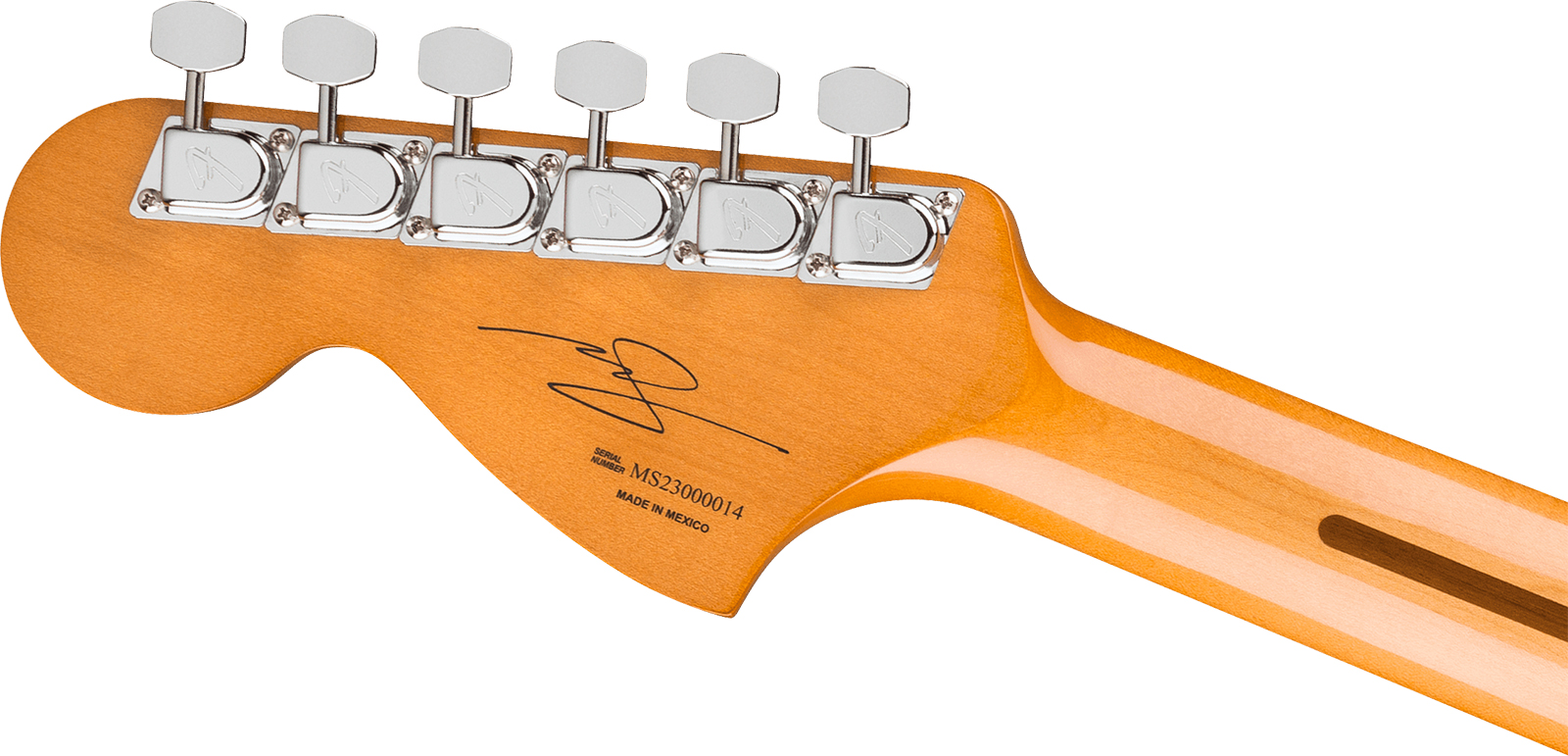 Fender Mark Speer Strat Mex Ltd Signature 2st/1s Dimarzio/fender Trem Mn - Natural - Guitare Électrique Forme Str - Variation 3