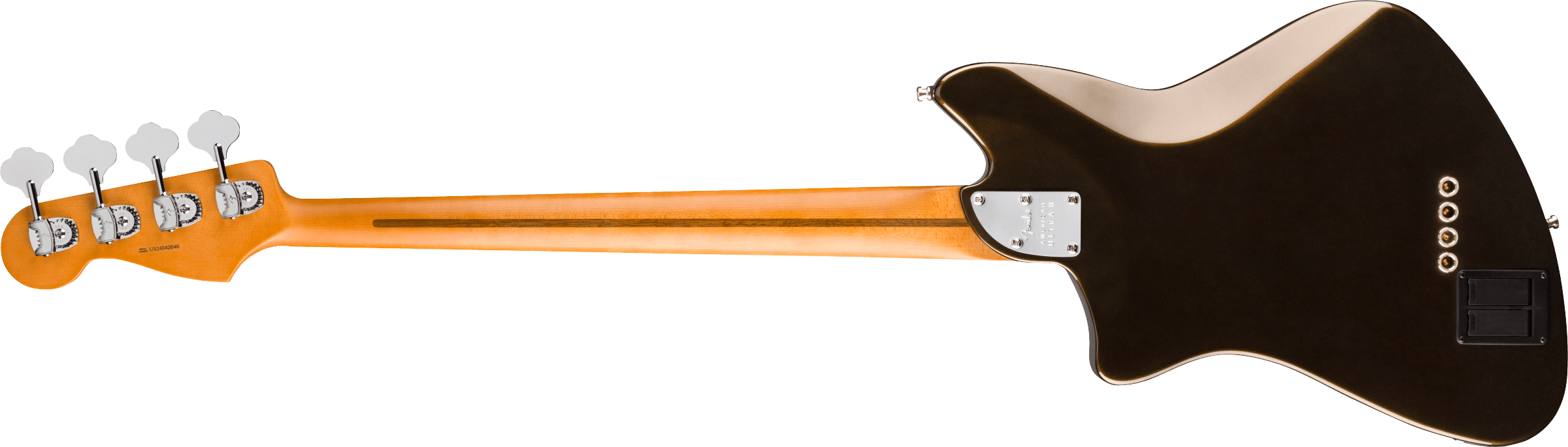 Fender Meteora Bass American Ultra Ii Usa Eb - Texas Tea - Basse Électrique Solid Body - Variation 1