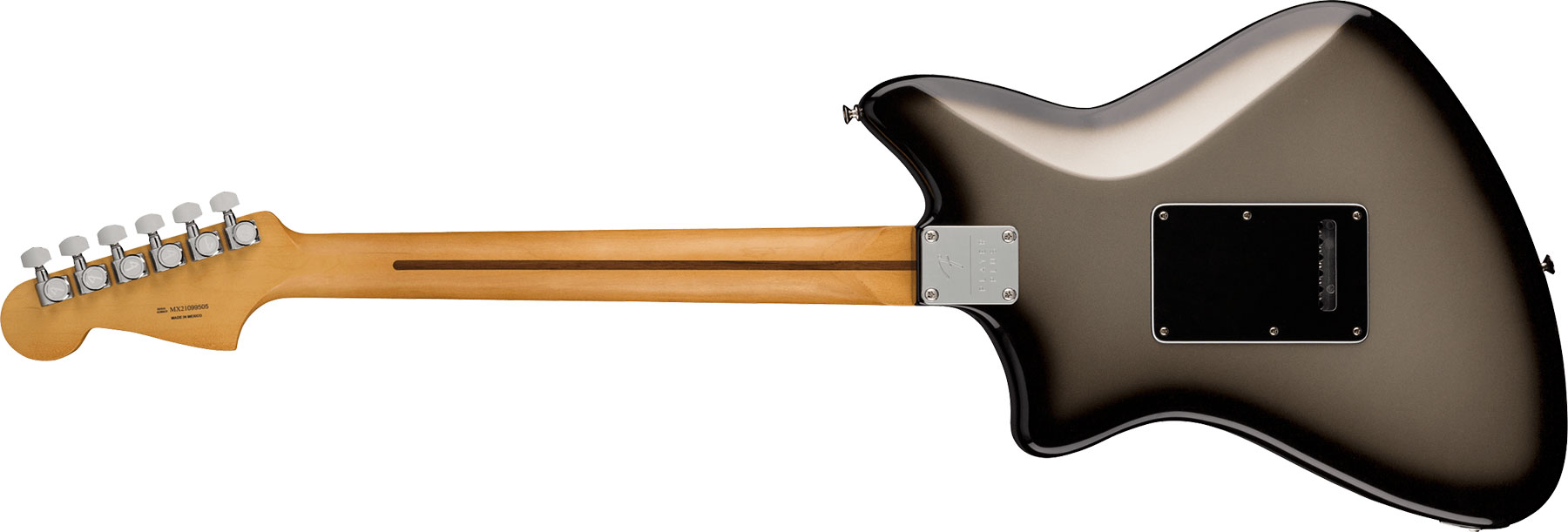 Fender Meteora Player Plus Hh Mex 2h Ht Mn - Silver Burst - Guitare Électrique RÉtro Rock - Variation 1