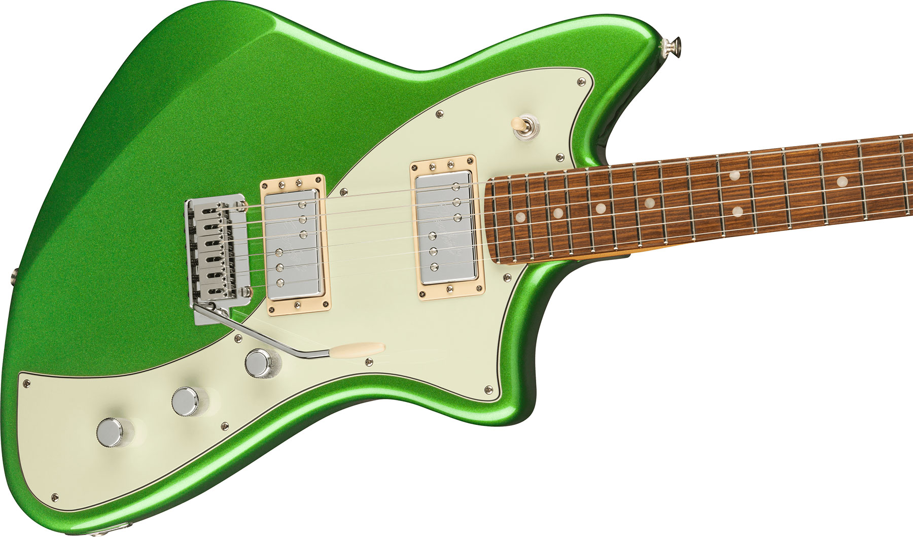Fender Meteora Player Plus Hh Mex 2h Ht Pf - Cosmic Jade - Guitare Électrique RÉtro Rock - Variation 2