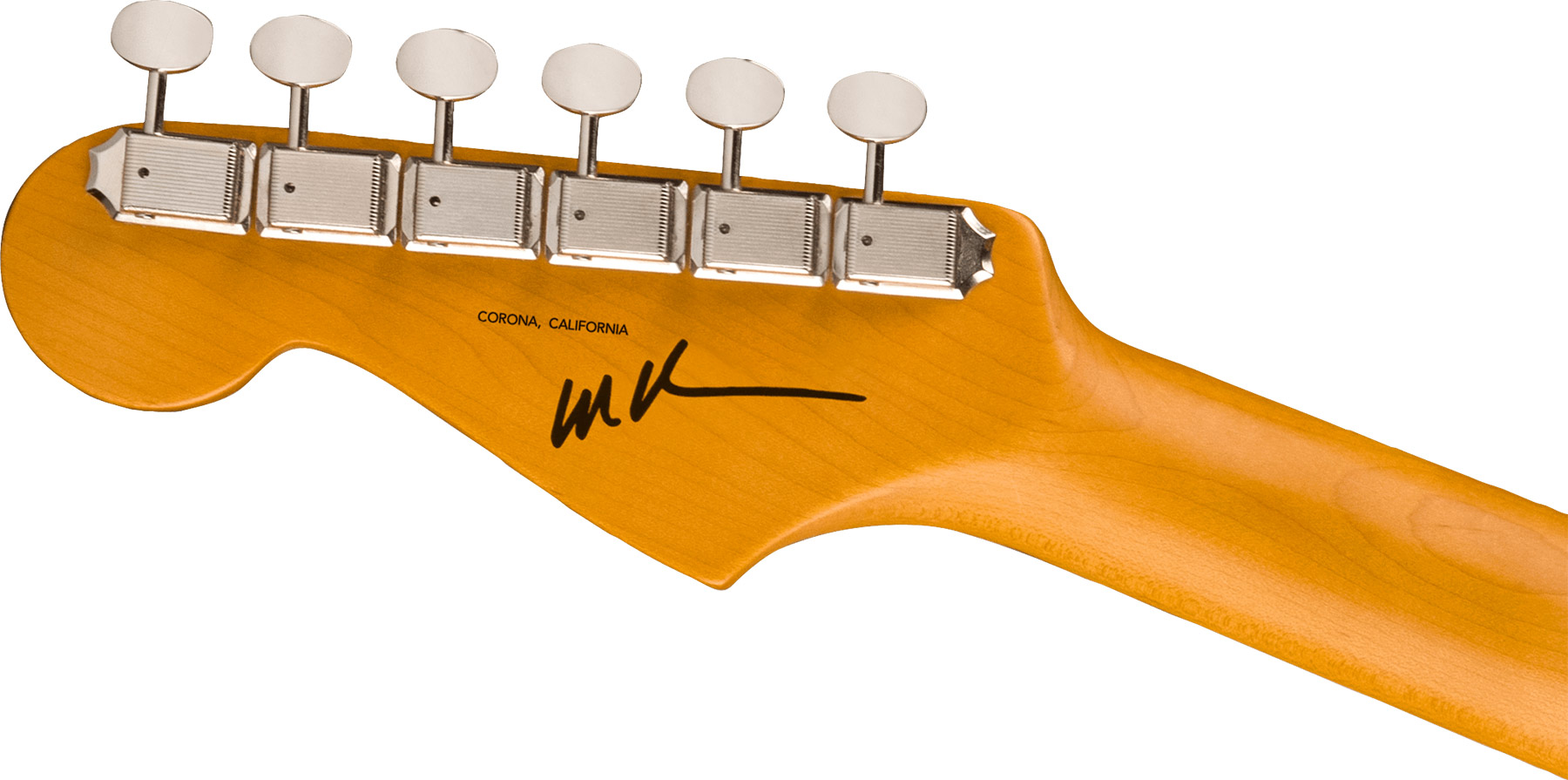 Fender Michael Landau Strat Coma Stories Usa Signature Hss Trem Rw - Coma Red - Guitare Électrique Forme Str - Variation 3
