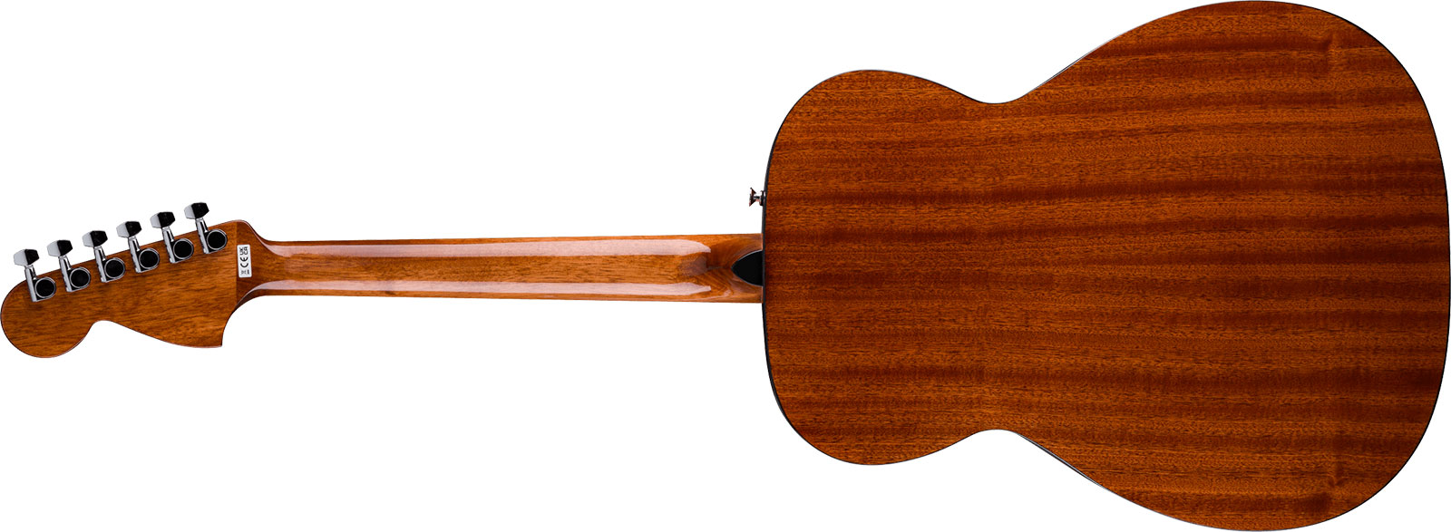 Fender Monterey California Standard Om Tout Sapele Wal - Natural - Guitare Folk - Variation 1
