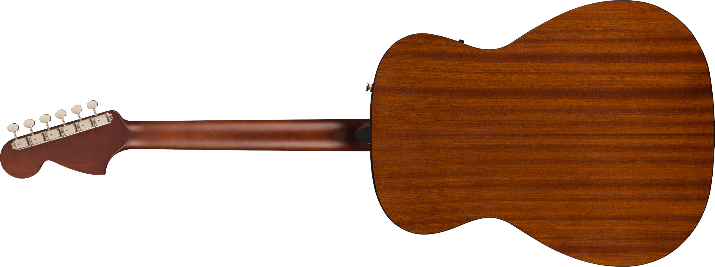 Fender Monterey Standard Sapelle Wal - Black Top - Guitare Acoustique - Variation 1