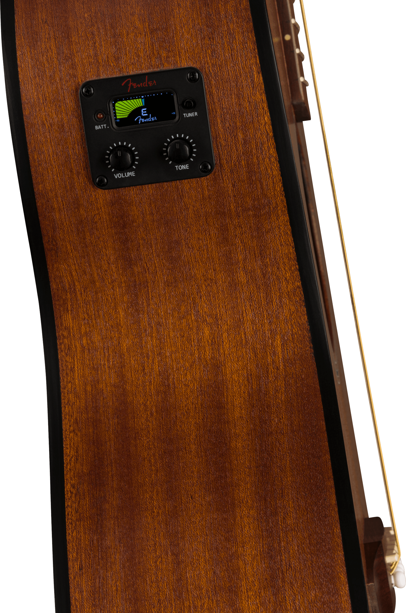 Fender Monterey Standard Sapelle Wal - Natural - Guitare Acoustique - Variation 4