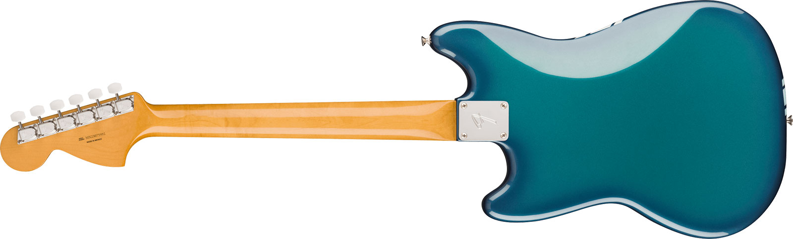 Fender Mustang 70s Competition Vintera 2 Mex 2s Trem Rw - Competition Blue - Guitare Électrique RÉtro Rock - Variation 1