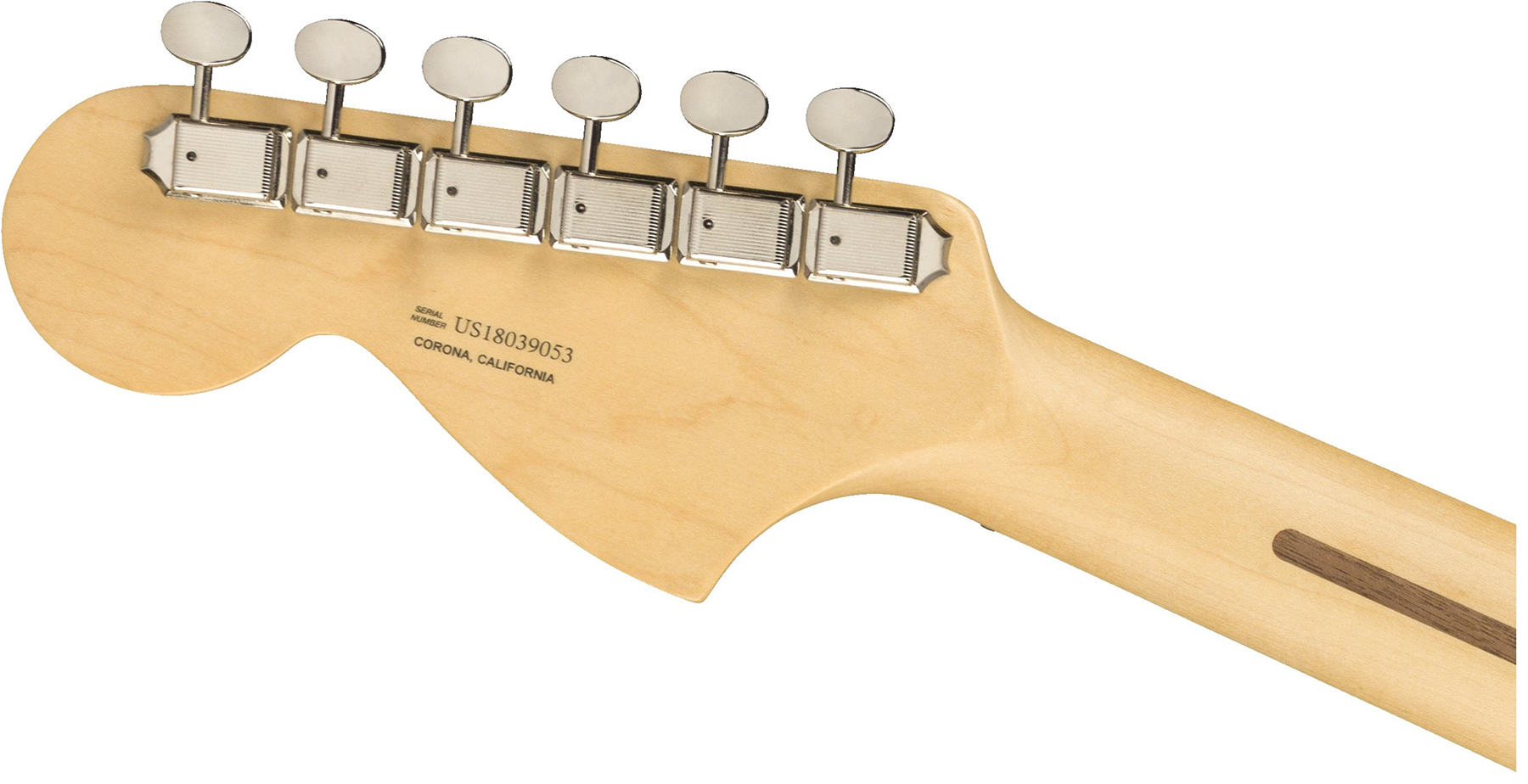 Fender Mustang American Performer Usa Ss Rw - Vintage White - Guitare Électrique Double Cut - Variation 3