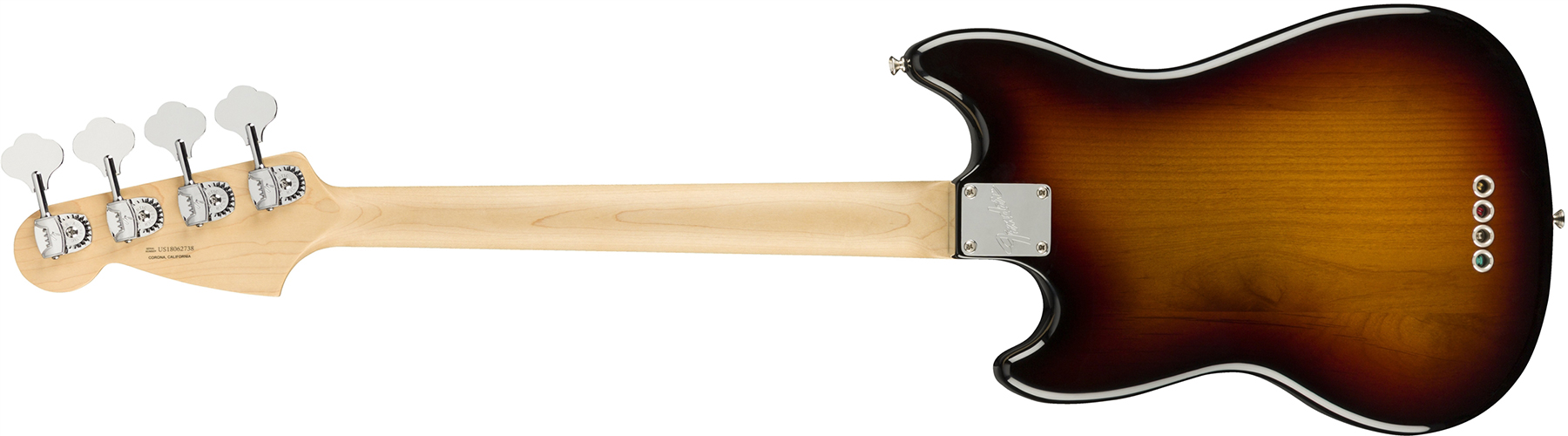 Fender Mustang Bass American Performer Usa Rw - 3-color Sunburst - Basse Électrique Enfants - Variation 1