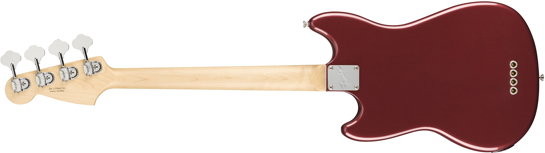 Fender Mustang Bass American Performer Usa Rw - Aubergine - Basse Électrique Enfants - Variation 1
