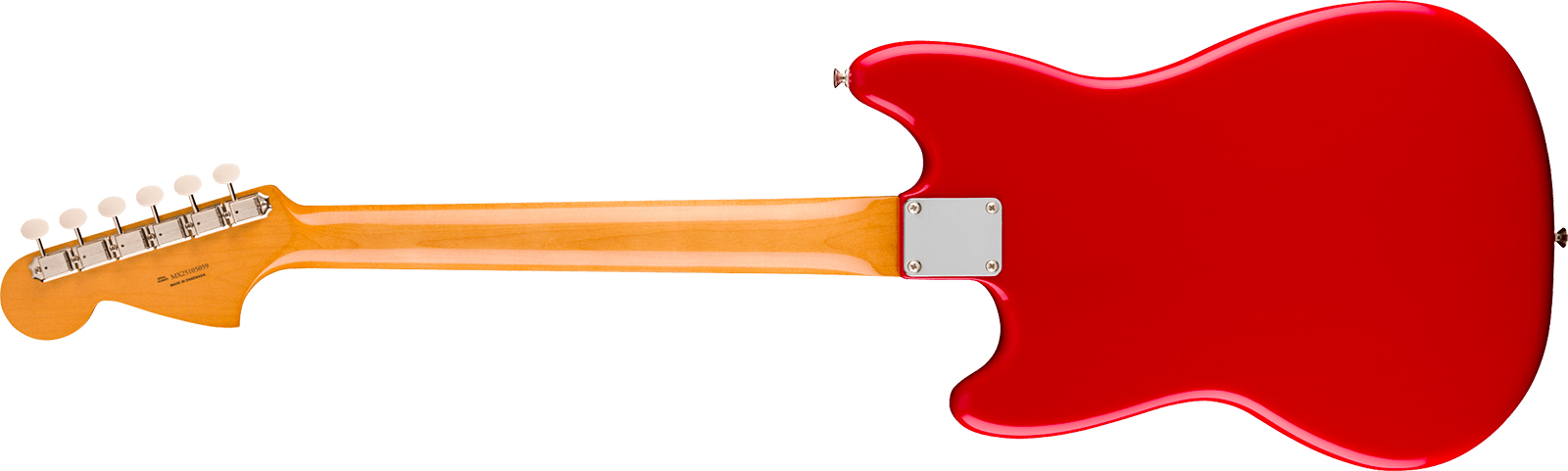 Fender Mustang Mid 60s Vintera 3 Mex Shsc 2s Trem Rw - Dakota Red - Guitare Électrique RÉtro Rock - Variation 1