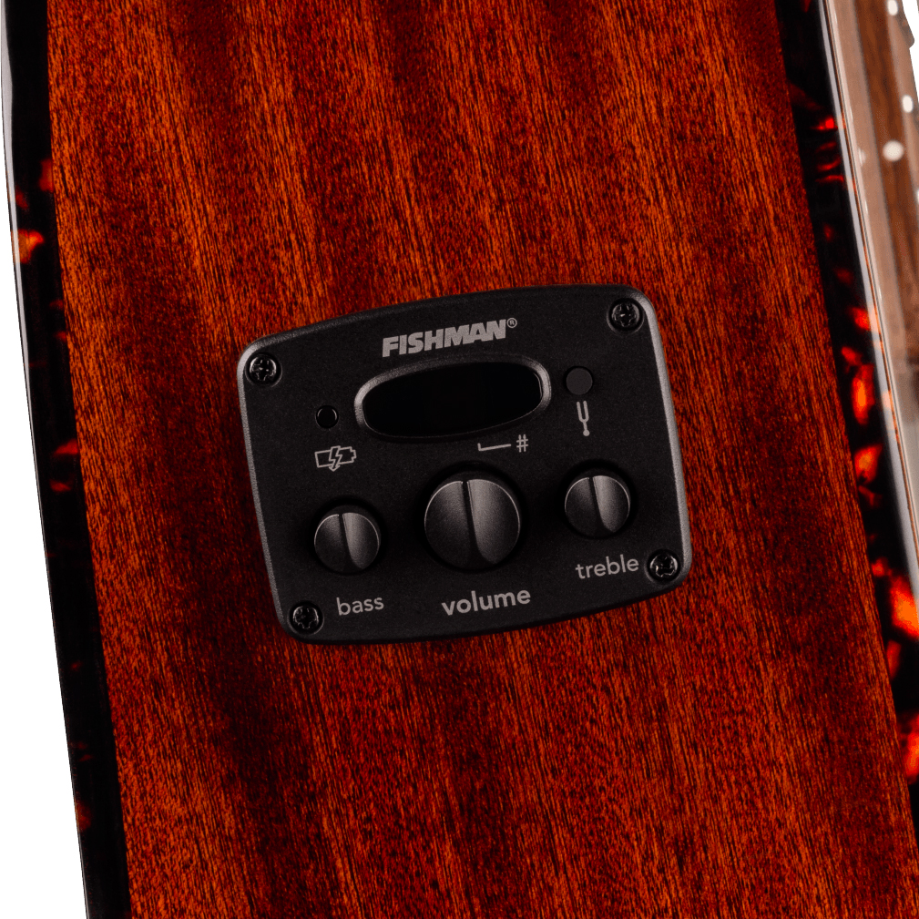 Fender Newporter Deluxe Ce California Auditorium Cw Epicea Acajou Wal - White Blonde - Guitare Folk - Variation 3