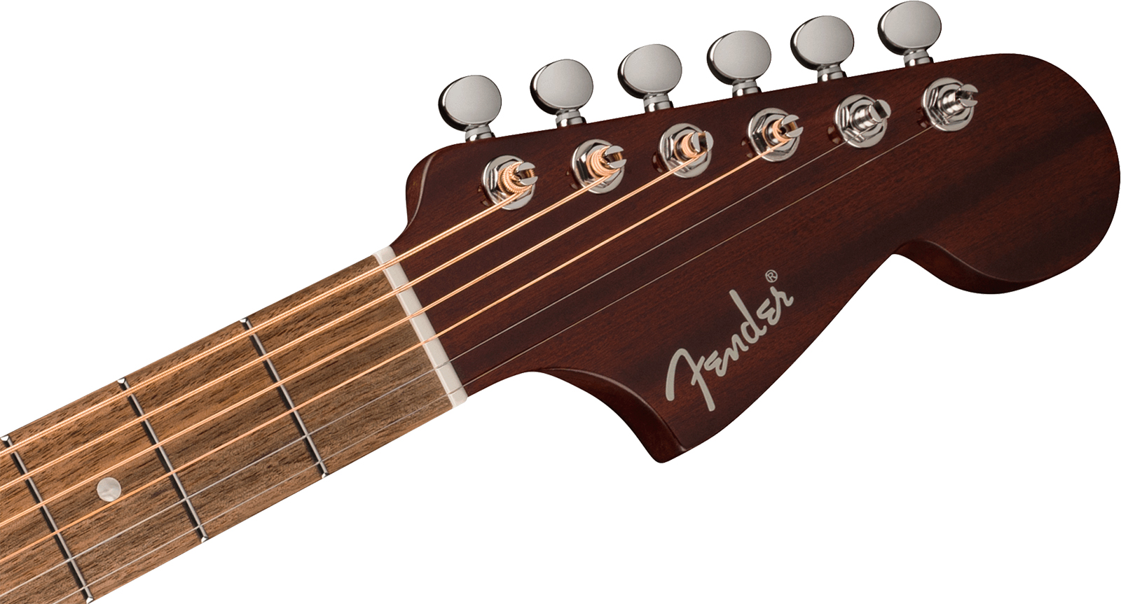Fender Newporter Deluxe Ce California Auditorium Cw Epicea Acajou Wal - White Blonde - Guitare Folk - Variation 4