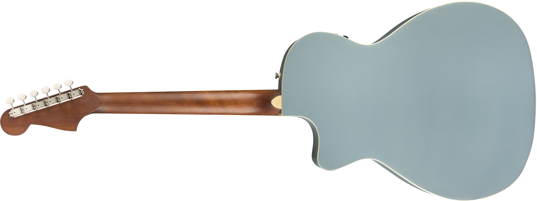 Fender Newporter Player Auditorium Cw Epicea Acajou Wal - Ice Blue Satin - Guitare Electro Acoustique - Variation 1
