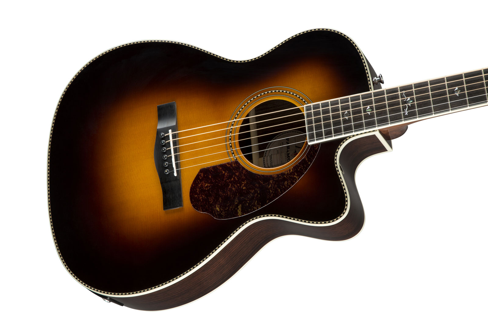 Fender Pm-3 Deluxe Paramount Triple 0 - Vintage Sunburst - Guitare Acoustique - Variation 3