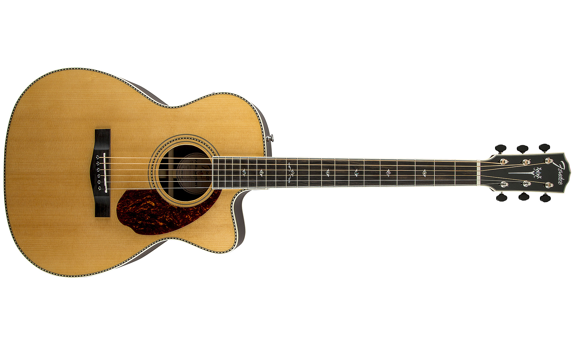Fender Pm-3 Deluxe Paramount Triple 0 - Natural Gloss - Guitare Acoustique - Variation 1