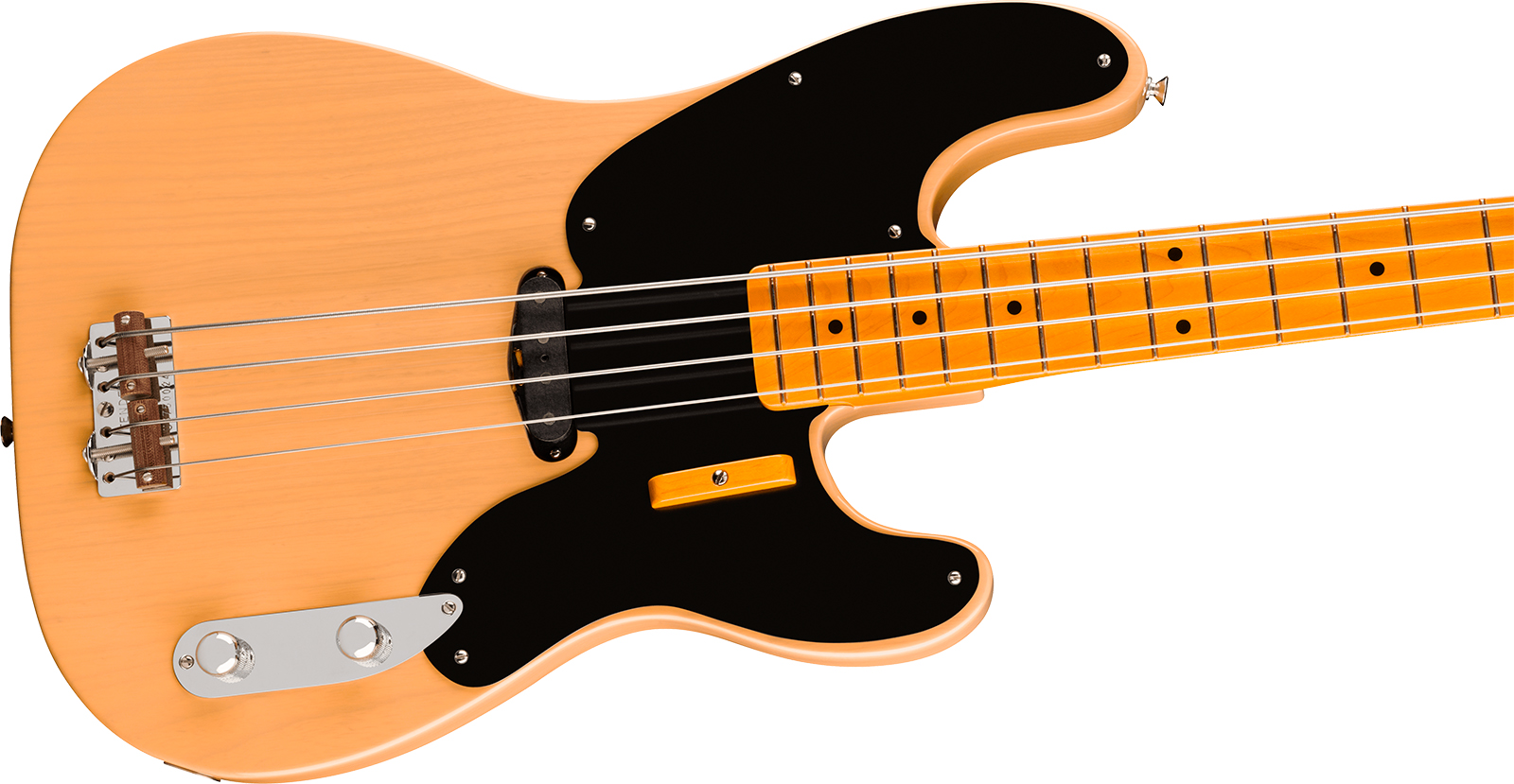 Fender Precision Bass 1951 American Vintage Ii 75th Ann. Usa Mn - Butterscotch Blonde - Basse Électrique Solid Body - Variation 3
