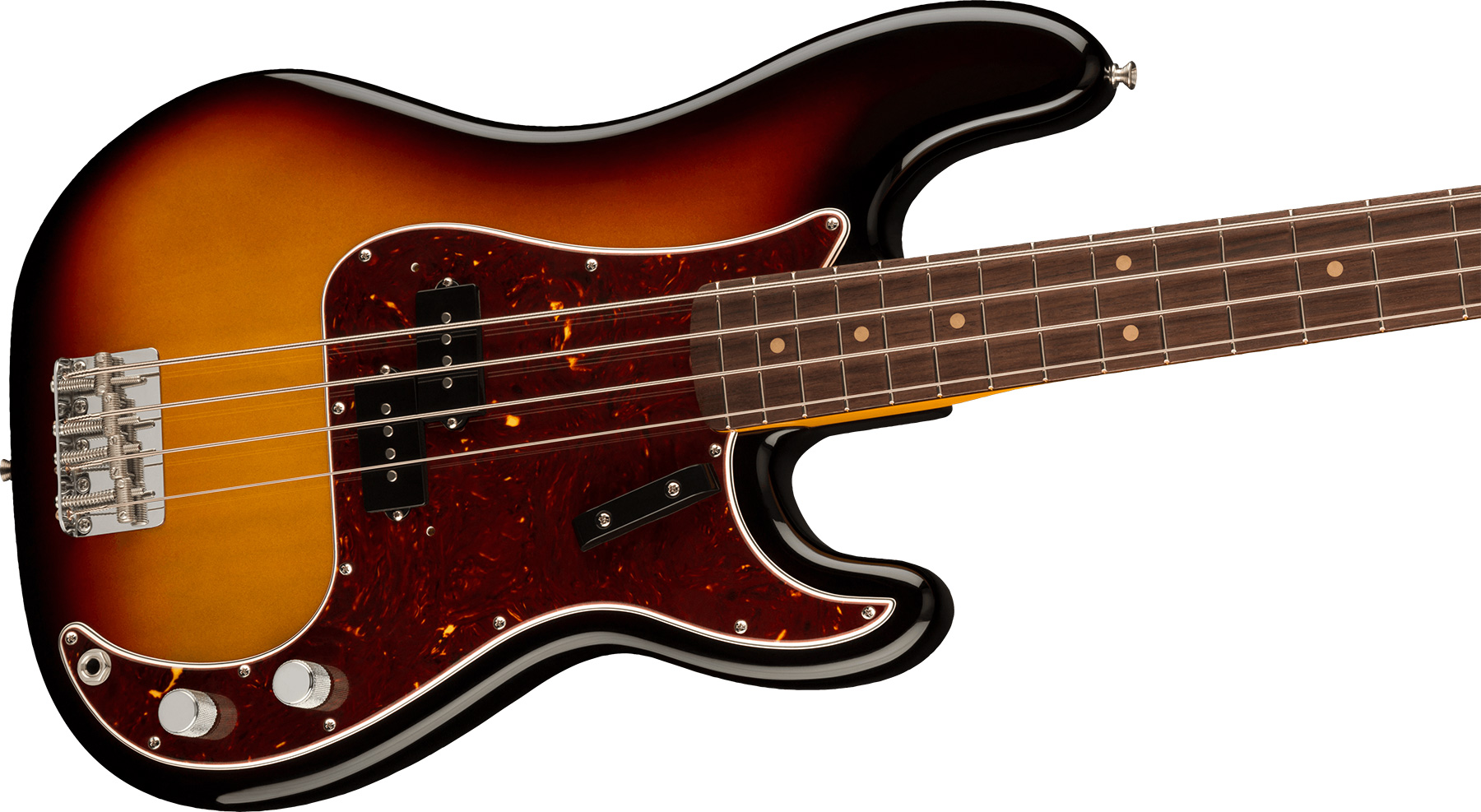 Fender Precision Bass 1960 American Vintage Ii Usa Rw - 3-color Sunburst - Basse Électrique Solid Body - Variation 2