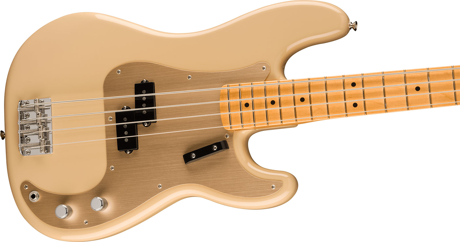 Fender Precision Bass 50s Vintera Ii Mex Mn - Desert Sand - Basse Électrique Solid Body - Variation 2