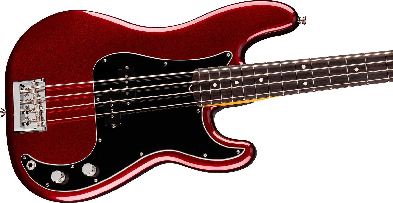 Fender Precision Bass American Pro. Usa Rw - Oxblood - Basse Électrique Solid Body - Variation 2