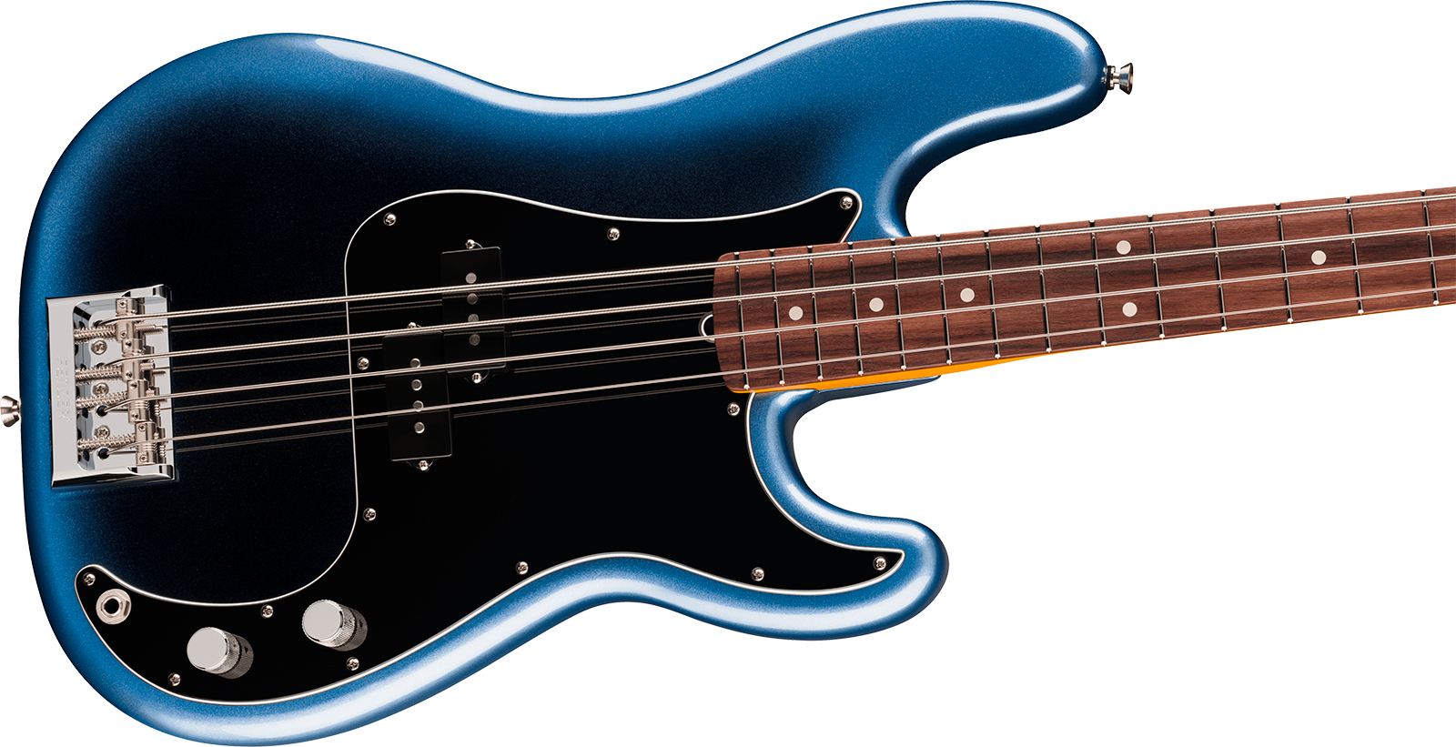 Fender Precision Bass American Pro. Usa Rw - Dark Night - Basse Électrique Solid Body - Variation 2