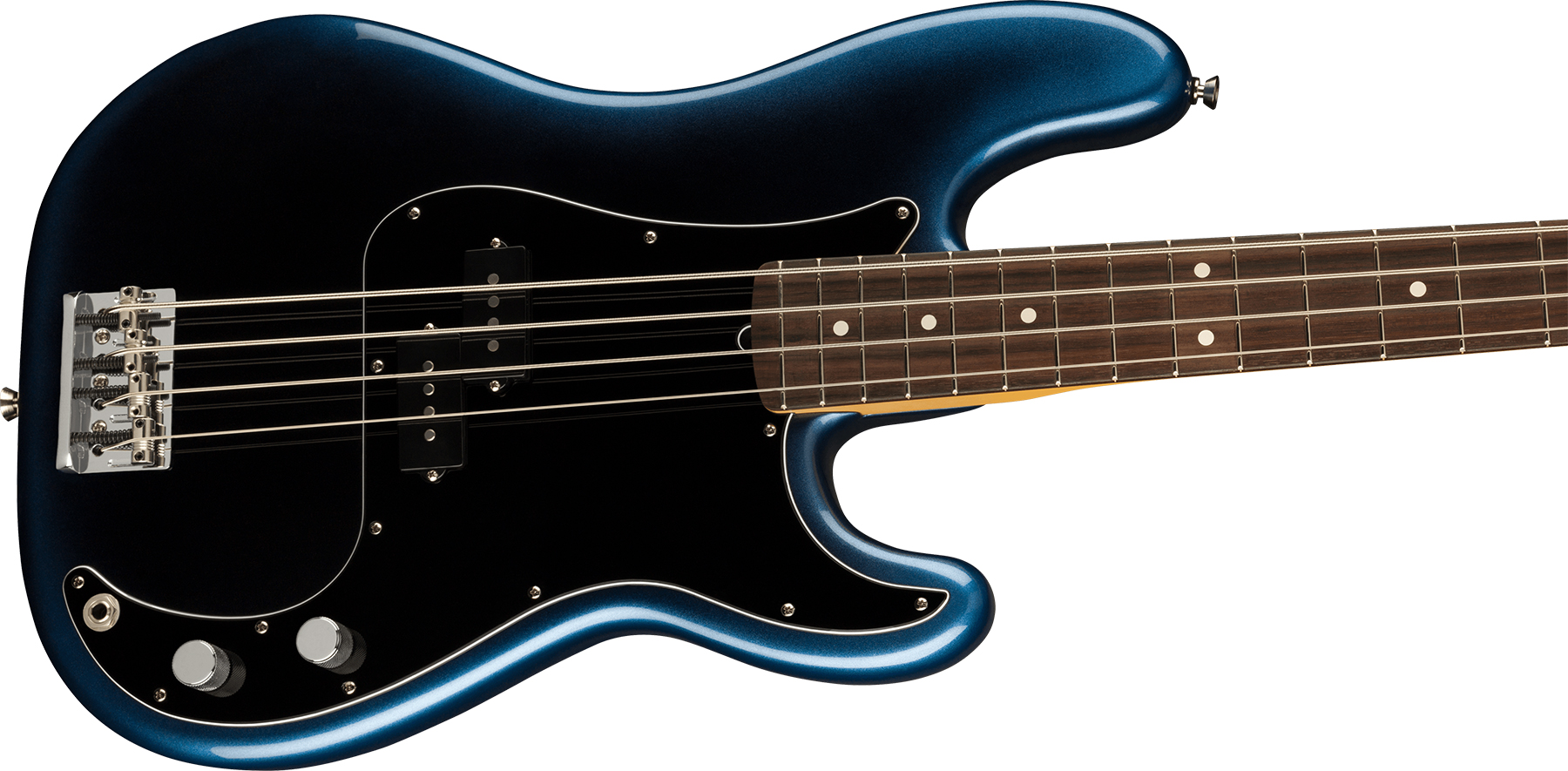 Fender Precision Bass American Professional Ii Usa Rw - Dark Night - Basse Électrique Solid Body - Variation 2