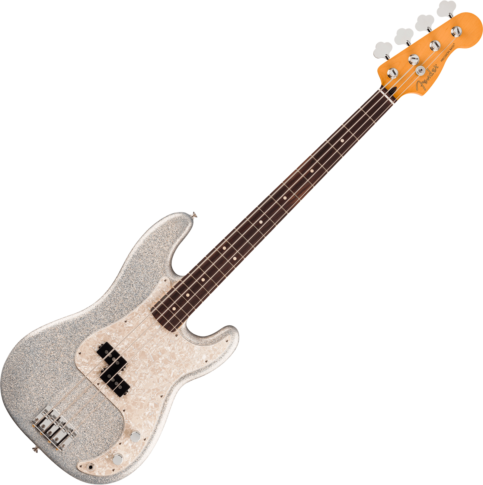 Fender Precision Bass Player Ii 75th Ann. Mex Rw - Diamond Dust Sparkle - Basse Électrique Solid Body - Variation 2