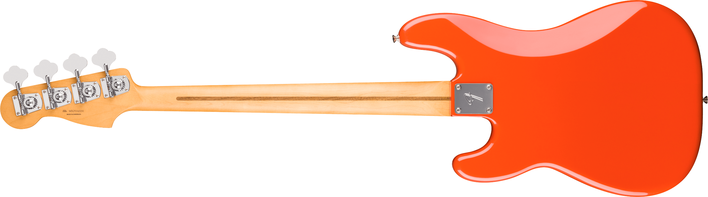 Fender Precision Bass Player Ii Mex Mn - Rallye Orange - Basse Électrique Solid Body - Variation 1